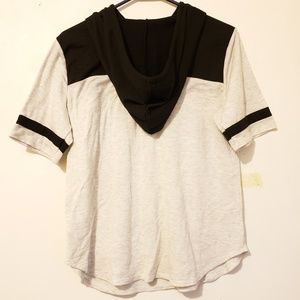Maurices Tops - Maurices short sleeve football hoodie Maurices Tops - Maurices short sleeve football hoodie